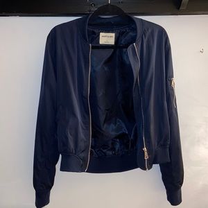 Navy Bomber Jacket